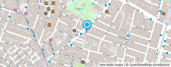 מפת הגעה אל חן ישראלי