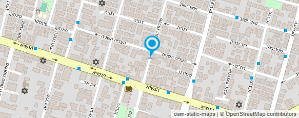 מפת הגעה אל עדי לוי עיצוב שיער