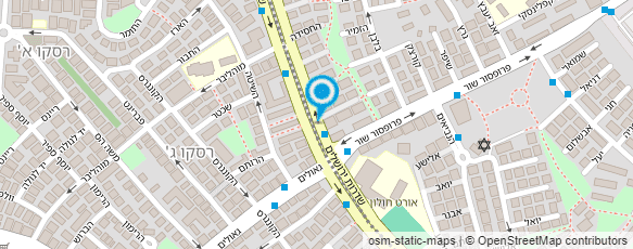 מפת הגעה אל אודי המשפץ