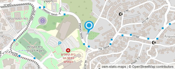 מפת הגעה אל שירותי בריאות כללית