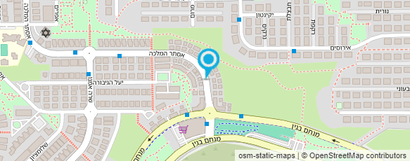 מפת הגעה אל עו"ד אלפיה יוסי