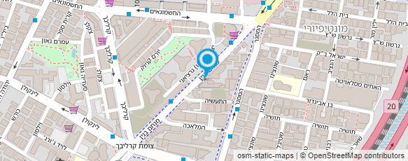 מפת הגעה אל עו"ד פרבר לאוניד