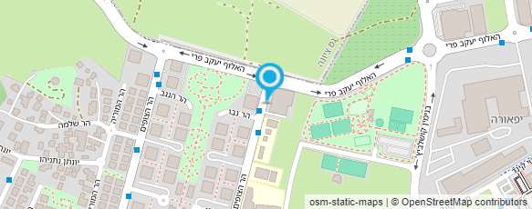 מפת הגעה אל שלטי לד לחניות ועסקים - אור הדר