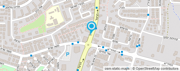 מפת הגעה אל שירותי בריאות כללית