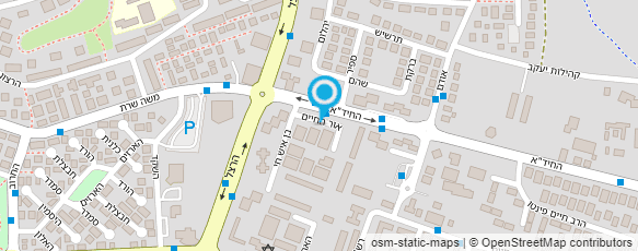 מפת הגעה אל שירותי בריאות כללית