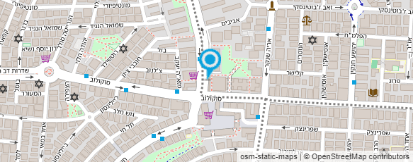 מפת הגעה אל עו"ד זויה דניארוב-מושייב