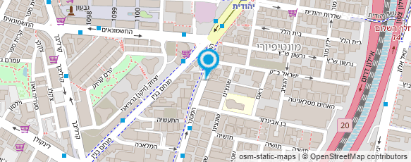 מפת הגעה אל אבירם כהן