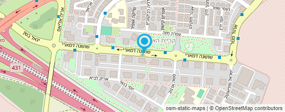 מפת הגעה אל א. יוסף ועבודות גמר