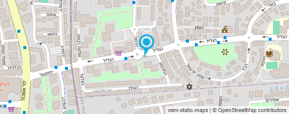 מפת הגעה אל ד"ר דינה ויגלין