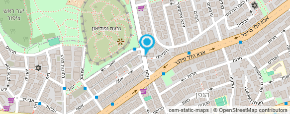 מפת הגעה אל עו"ד אלוני לי