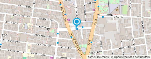 מפת הגעה אל אומנות הצבע ברגרין ובניו מפת הגעה אל אומנות הצבע ברגרין ובניו