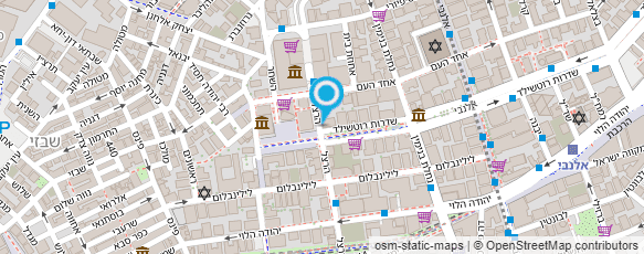 מפת הגעה אל שקד אביב סטודיו לציור