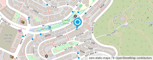 מפת הגעה אל אילנית בן ימין אסתטיקה