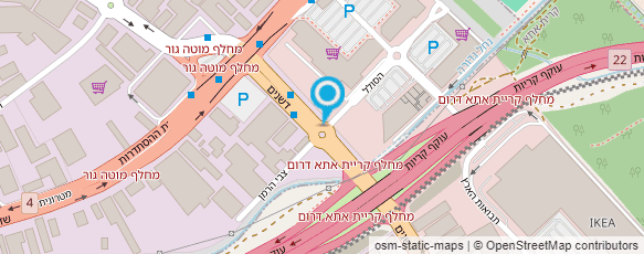 מפת הגעה אל פבזנר אלכס - רואה חשבון