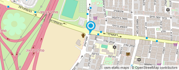 מפת הגעה אל עו"ד קובי (יעקב) שם-טוב
