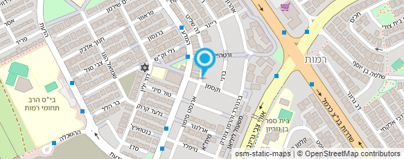 מפת הגעה אל ירקניית הקריה