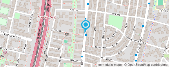 מפת הגעה אל נטלי - עיצוב שמלות