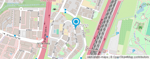 מפת הגעה אל עו"ד מלוקה רחל