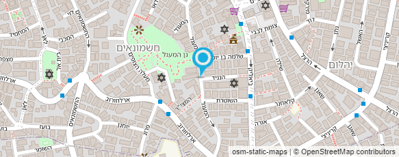 מפת הגעה אל עו&quot;ד קצב אלירן