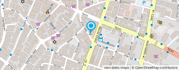 מפת הגעה אל פנטזי מכון שיזוף - שוש שקד