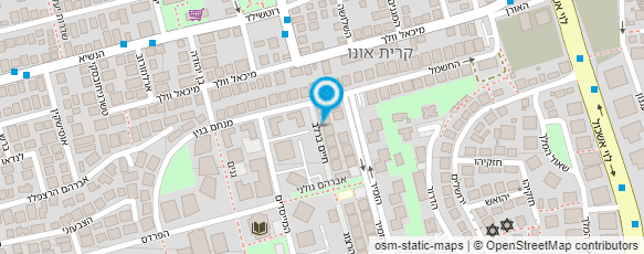 מפת הגעה אל עומר מעוז חוג טניס