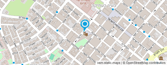 מפת הגעה אל תיאטרון לילדים ולנוער