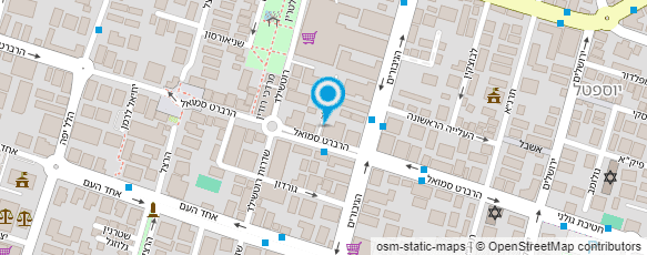 מפת הגעה אל אדלה יוגורט בר חדרה