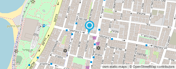 מפת הגעה אל סנדרוביץ נכסים