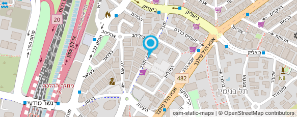 מפת הגעה אל עו"ד סופר סיון