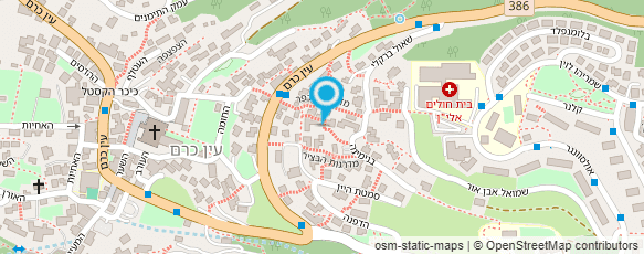 מפת הגעה אל שירותי בריאות כללית