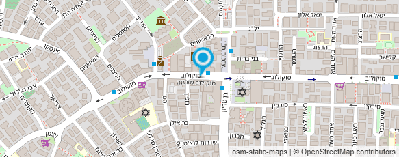 מפת הגעה אל ד"ר פזית שקד