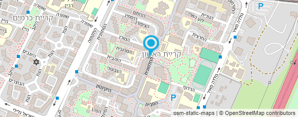 מפת הגעה אל המרכז לשירותי ביובית