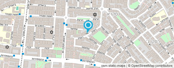 מפת הגעה אל משה נגר - פלטות שיש מעוצבות