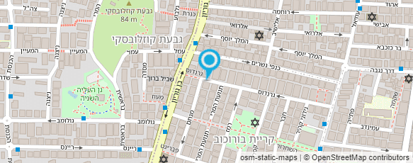 מפת הגעה אל מיתר פרג' גינות מיניאטוריות