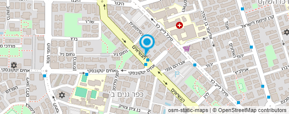 מפת הגעה אל גן הפרחים של נורית