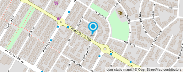 מפת הגעה אל מאפיית המפגש קריית חיים