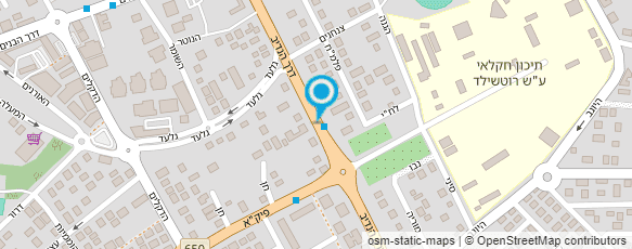 מפת הגעה אל הדס דוייב מעצבת פנים