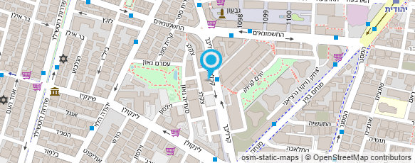 מפת הגעה אל בורגרים תל אביב קרליבך