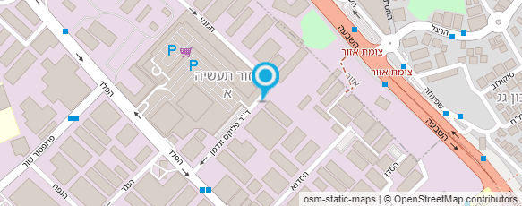 מפת הגעה אל מוסך טופ קאר סנטר מפת הגעה אל מוסך טופ קאר סנטר