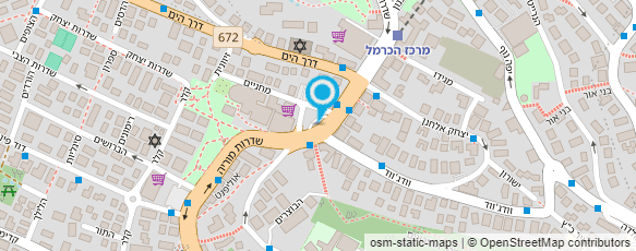 מפת הגעה אל שורשים חנות טבע