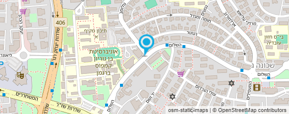 מפת הגעה אל מרכז יום השלום (ג')