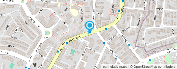 מפת הגעה אל עו"ד שרונה חבסוב