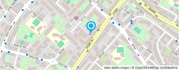 מפת הגעה אל מרכז יום  "אורפז" לתשושי נפש