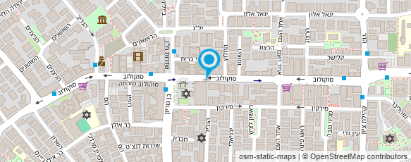 מפת הגעה אל יעל וולמארק מפת הגעה אל יעל וולמארק