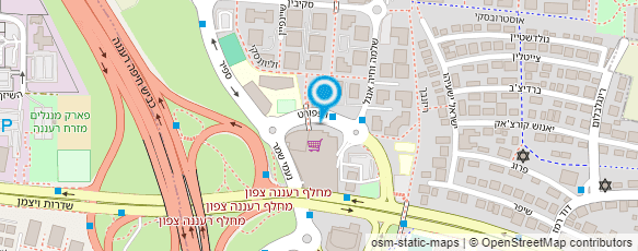 מפת הגעה אל ד"ר עוז (הלל) גביש