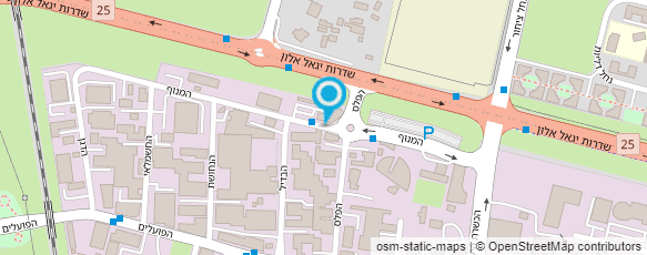 מפת הגעה אל עץ הזית