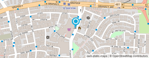 מפת הגעה אל משקפיקס