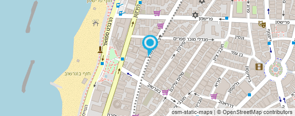 מפת הגעה אל מרכז לעיסוי תאילנדי thai massage center