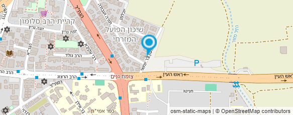 מפת הגעה אל עו"ד הובר  מיכל