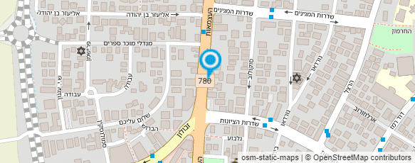 מפת הגעה אל דולב משה - איפור כלות וערב
